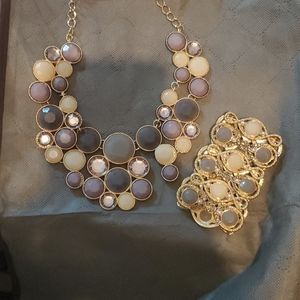 I.N.C. Necklace and Bracelet Set